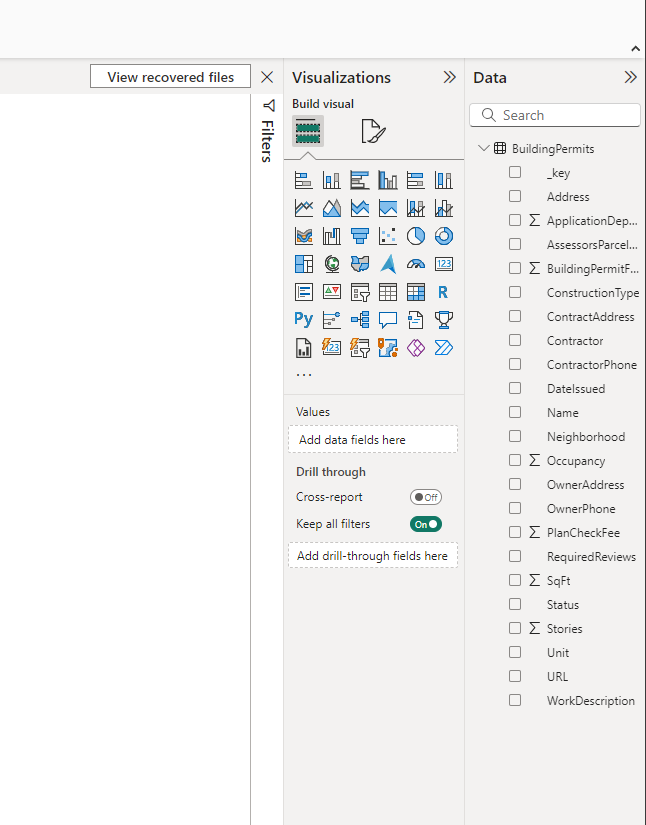 View OData feed data